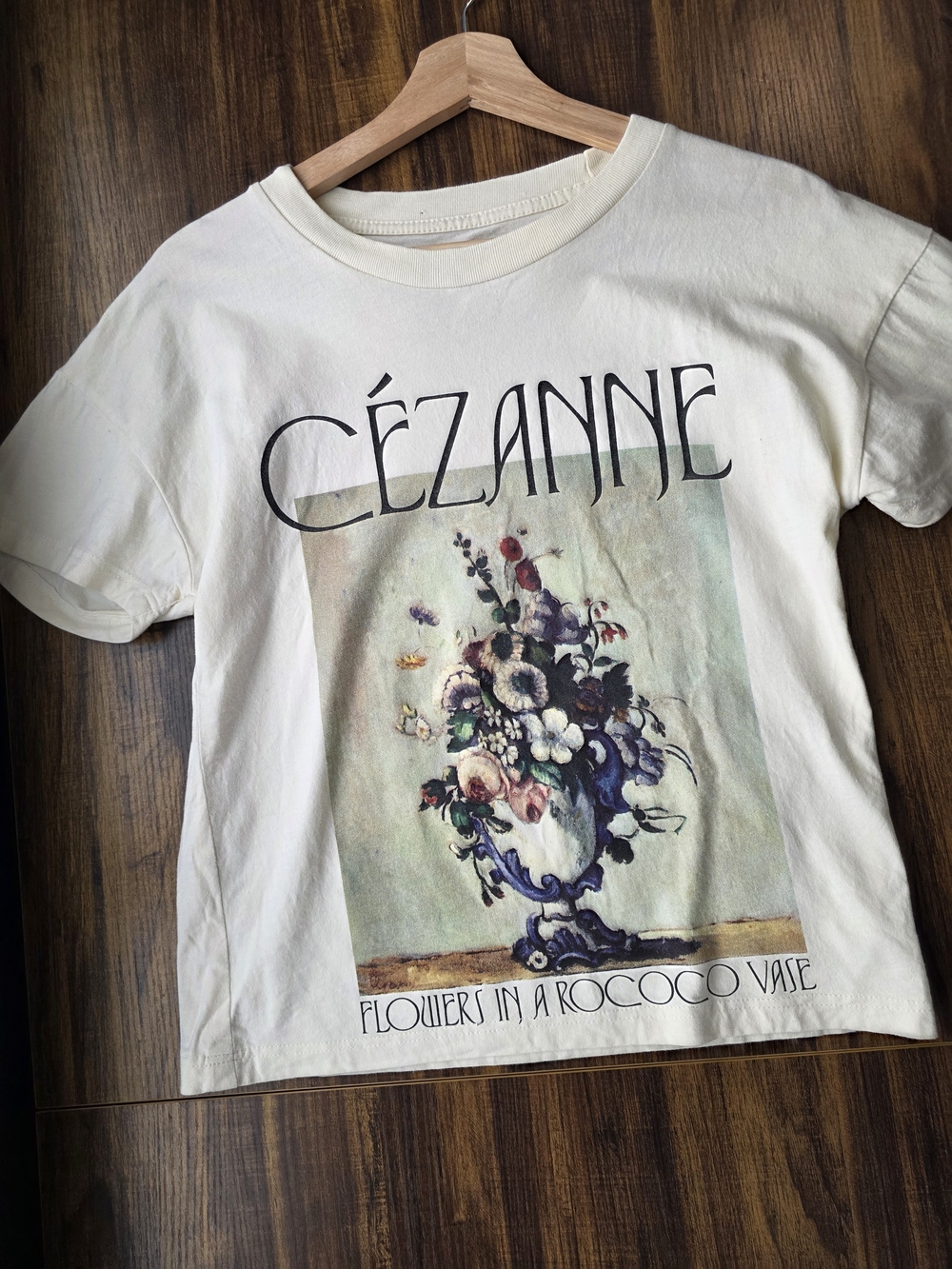 PacSun Cream Cézanne Floral Graphic Tee